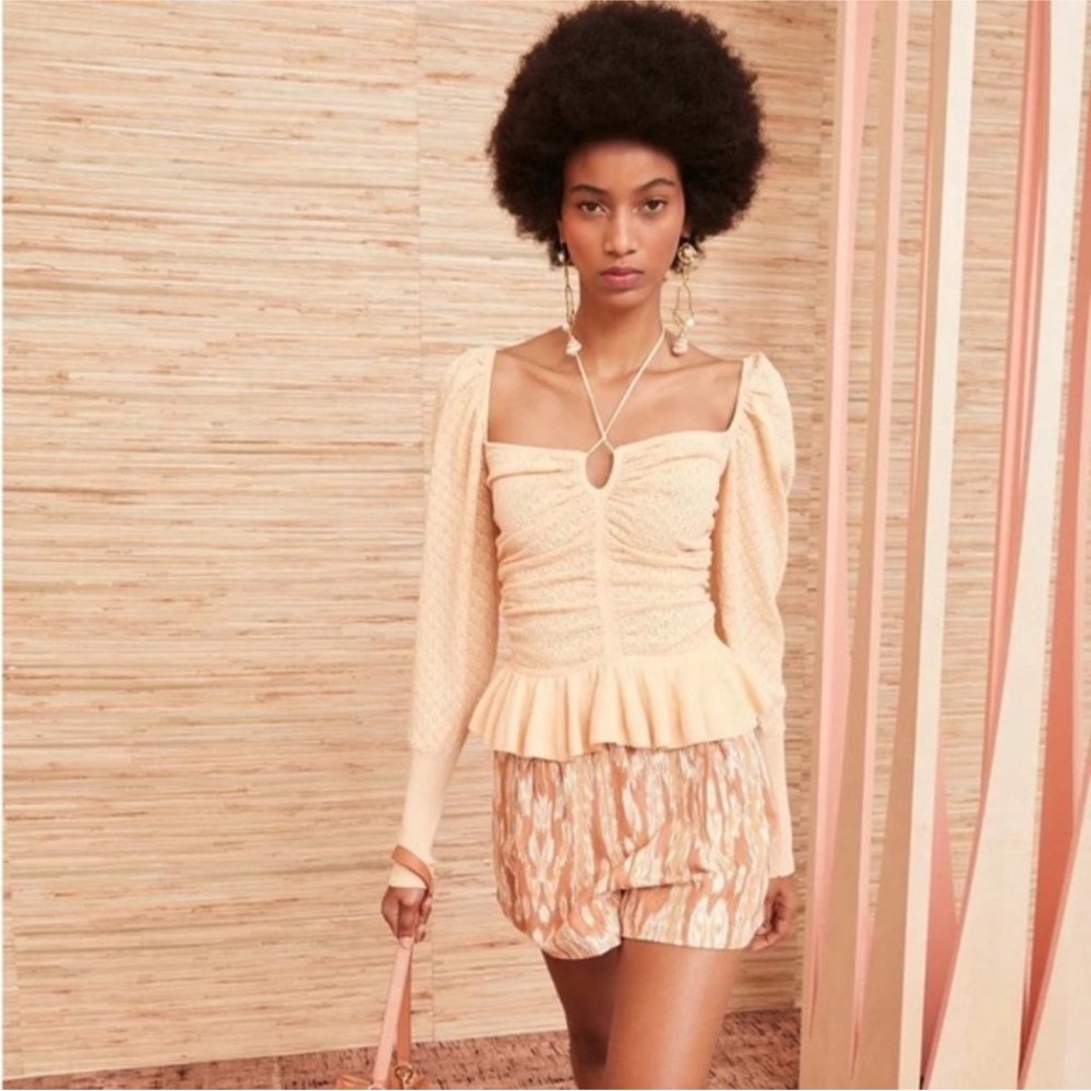 Johanna Ortiz Chic Peach Blouse